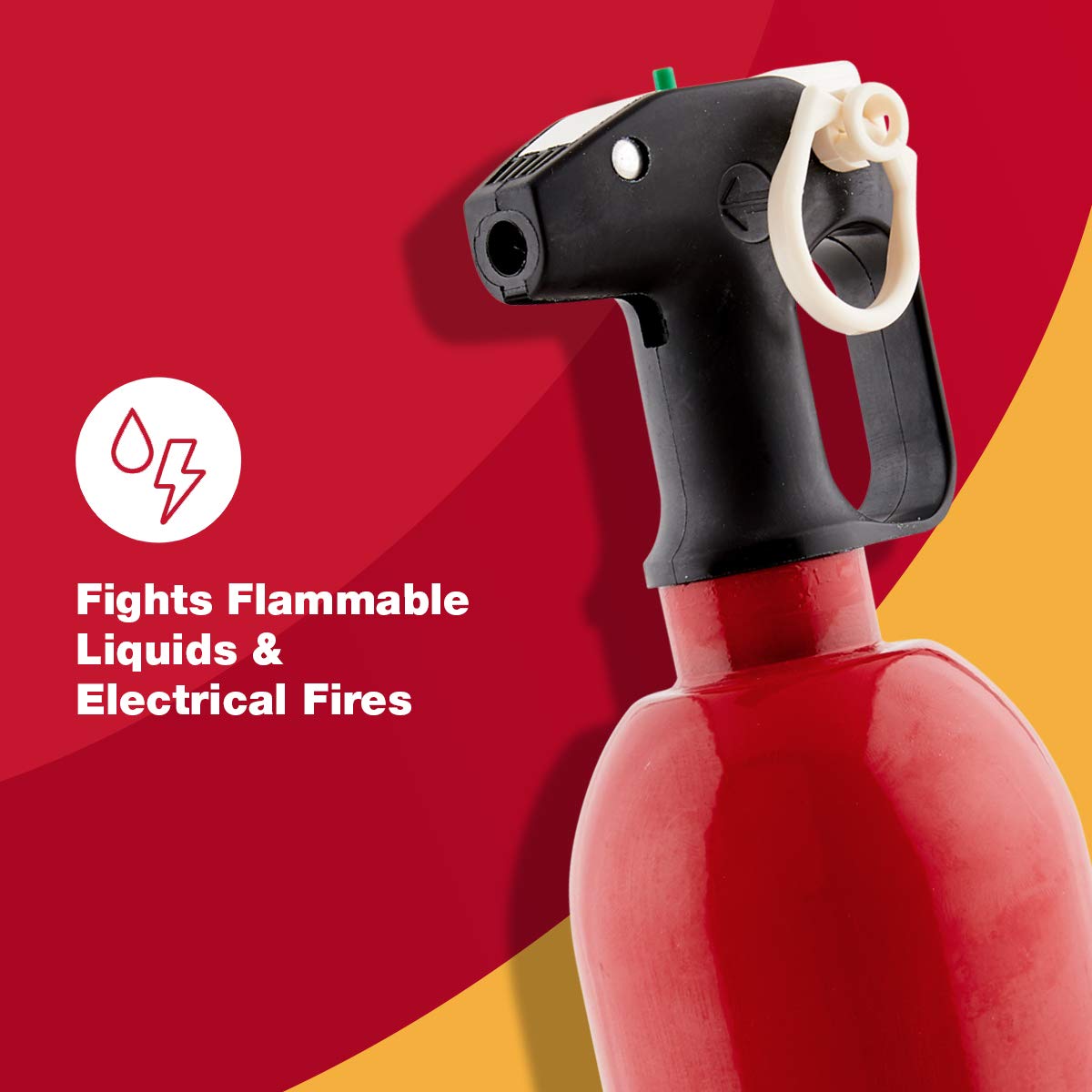 FIRST ALERT AUTO5 Car Fire Extinguisher, FESA5, UL RATED 5-B:C